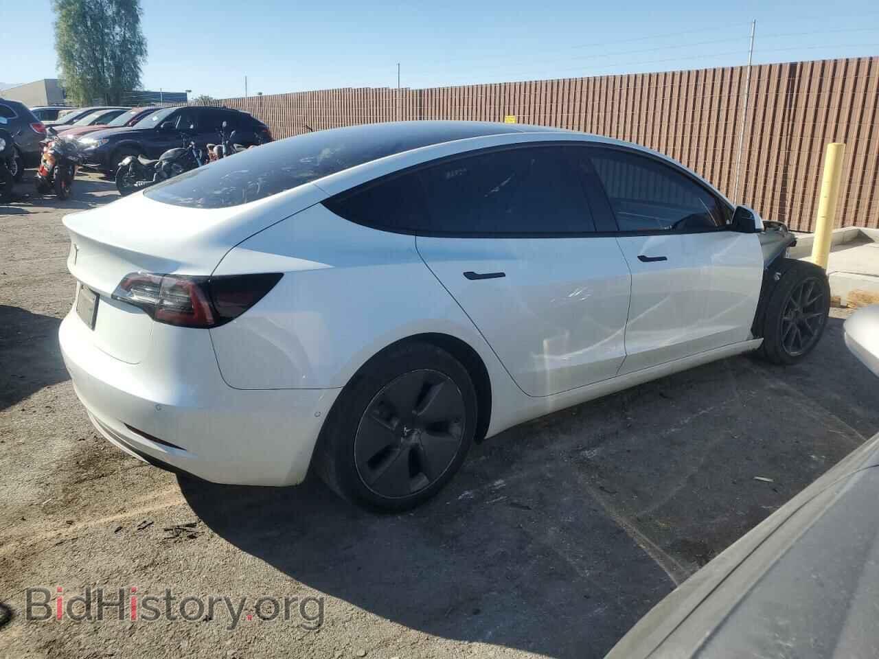 2022 TESLA MODEL 3 - VIN: 5YJ3E1EA2NF147743 - Фото 3
