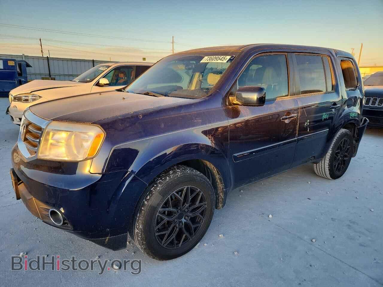 Фотография 5FNYF3H54DB006751 - HONDA PILOT 2013