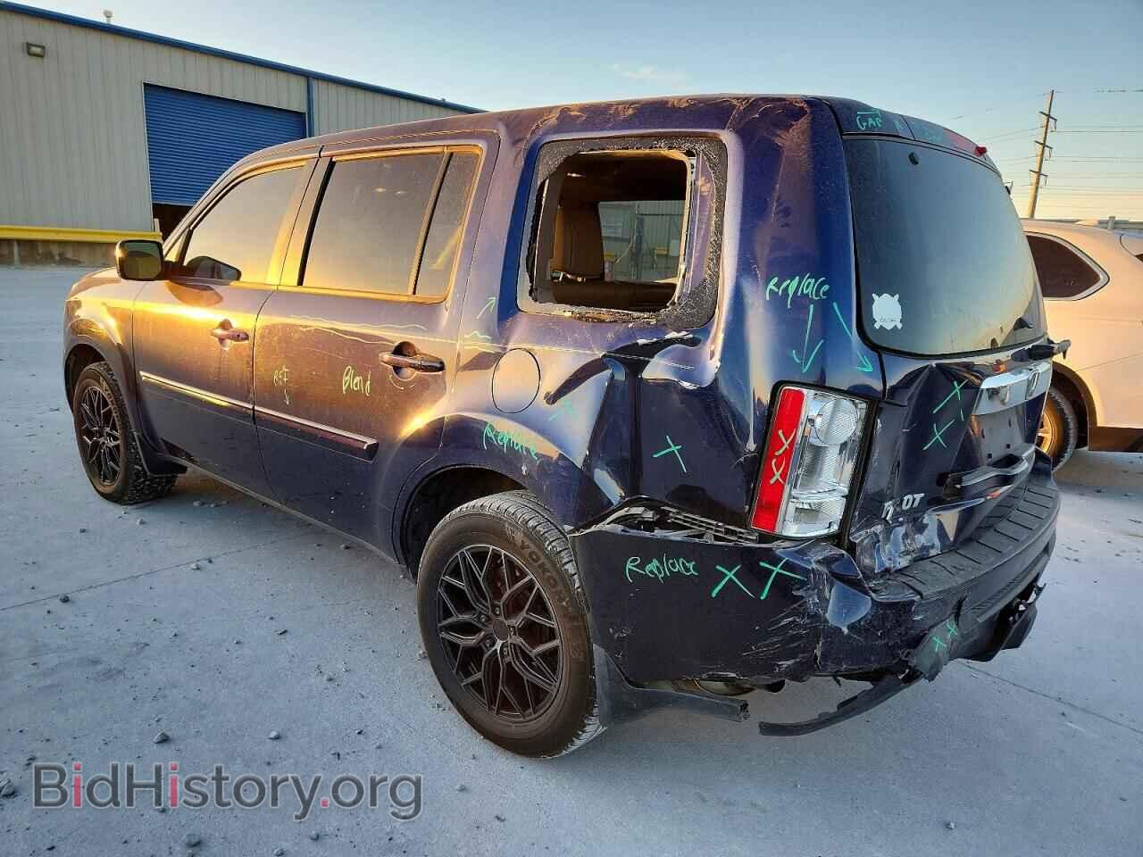 2013 HONDA PILOT - VIN: 5FNYF3H54DB006751 - Фото 2