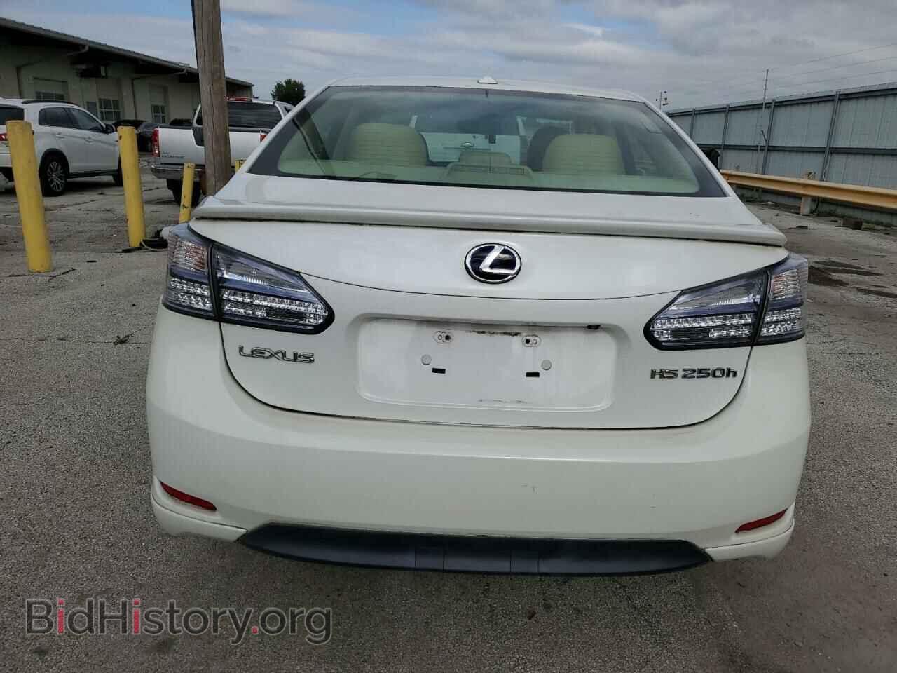 2010 LEXUS HS - VIN: JTHBB1BA3A2027955 - Фото 6