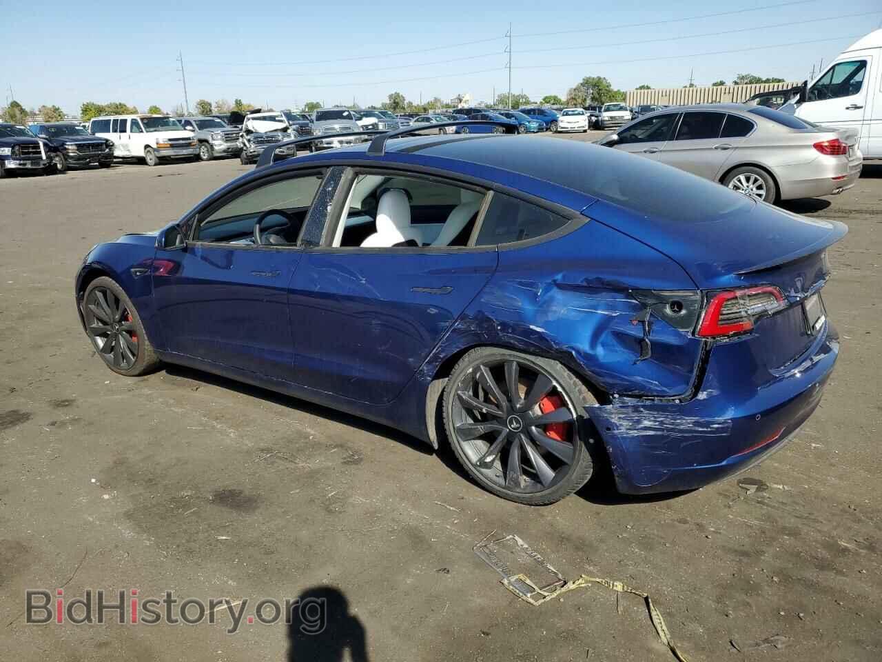 2020 TESLA MODEL 3 - VIN: 5YJ3E1EC0LF603530 - Фото 2