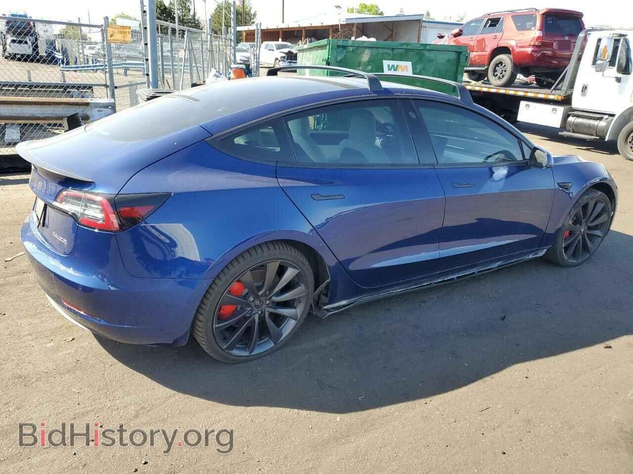 2020 TESLA MODEL 3 - VIN: 5YJ3E1EC0LF603530 - Фото 3