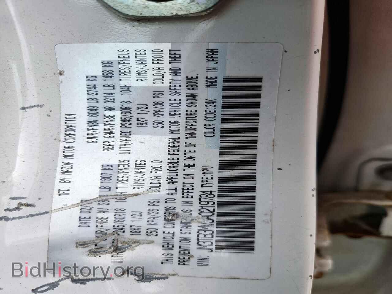 2010 Mazda CX-9 (VIN JM3TB3MV3A0219784) — photo 13 of 13