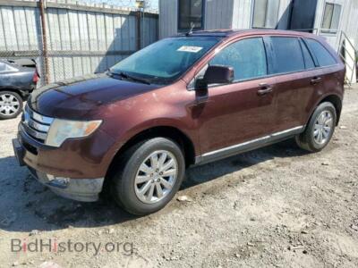 2009 Ford EDGE SEL, maroon — VIN 2FMDK38CX9BA97114, Copart