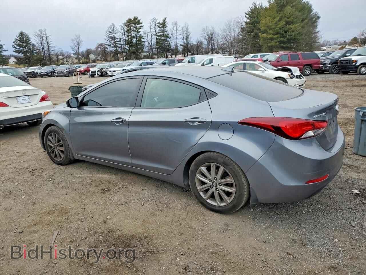 2016 HYUNDAI ELANTRA - VIN: KMHDH4AE3GU617855 - Фото 2