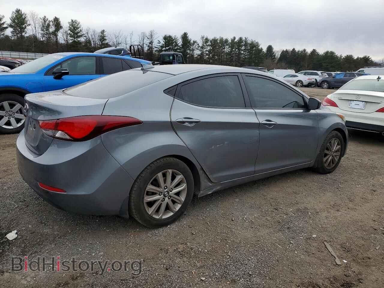 2016 HYUNDAI ELANTRA - VIN: KMHDH4AE3GU617855 - Фото 3