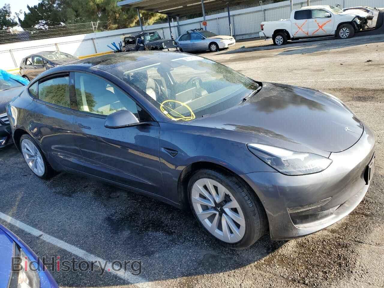 2022 TESLA MODEL 3 - VIN: 5YJ3E1EA2NF142722 - Photo 4