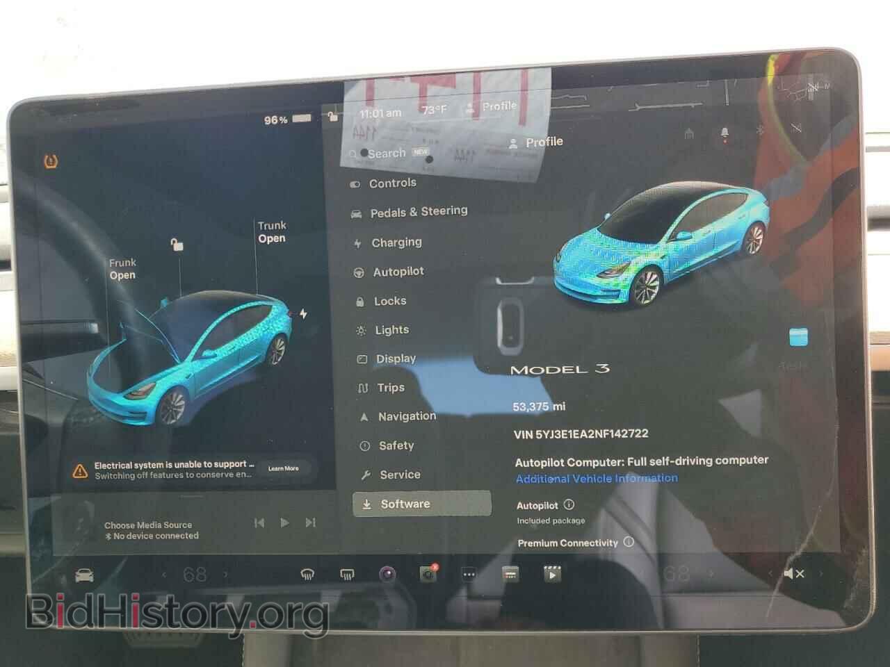 2022 TESLA MODEL 3 - VIN: 5YJ3E1EA2NF142722 - Photo 9