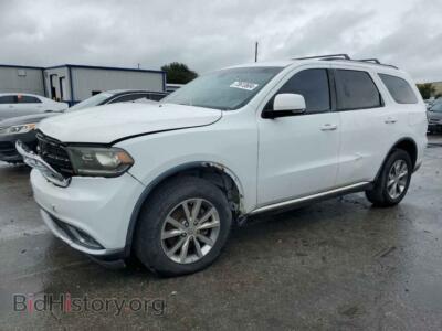 2014 Dodge DURANGO Limited, white — VIN 1C4RDJDG4EC340881, Copart