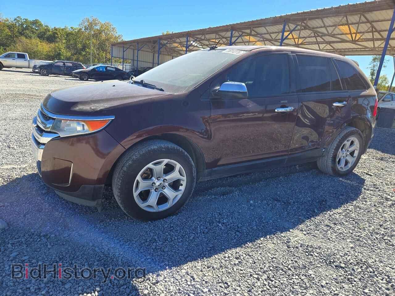 2012 Ford EDGE SEL (VIN 2FMDK3JC8CBA53825) — фото 1 из 15, Copart, повреждение: бок