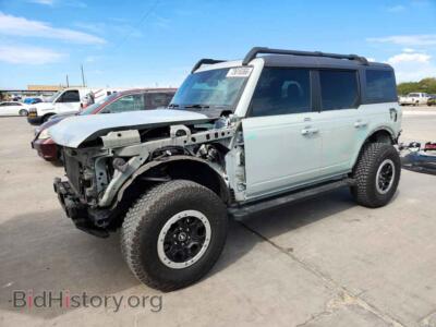 2022 Ford BRONCO Base, серый — VIN 1FMEE5DP4NLB06187, Copart