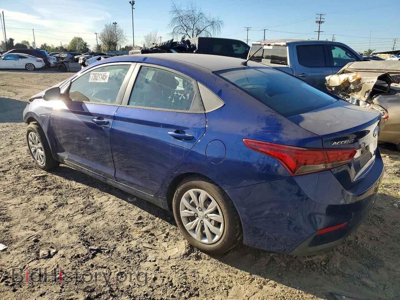 2021 HYUNDAI ACCENT - VIN: 3KPC24A68ME147438 - Photo 2