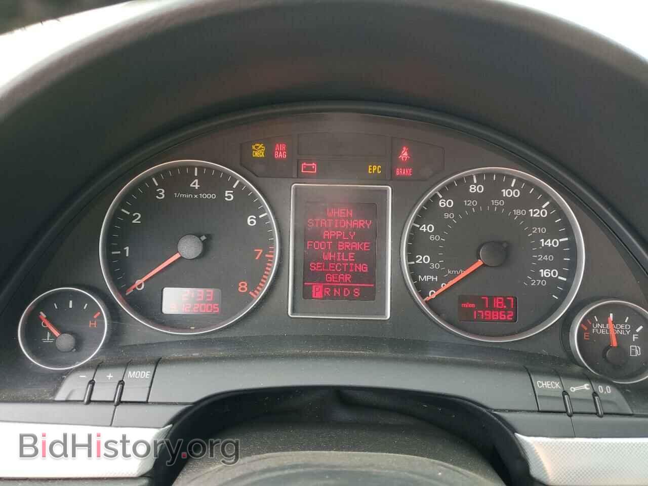 2007 AUDI A4 - VIN: WAUKF78E37A041322 - Фото 9
