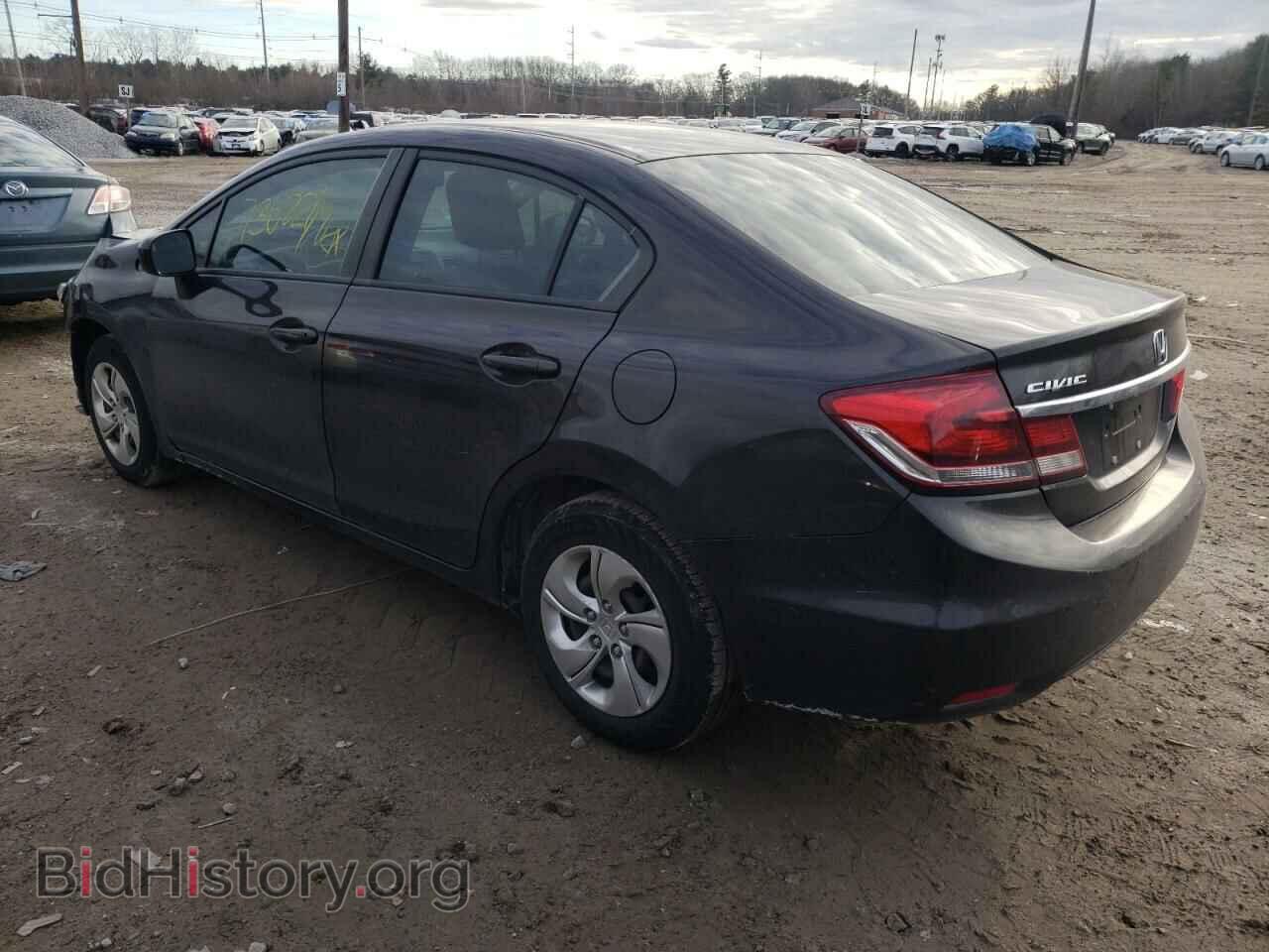 2014 HONDA CIVIC - VIN: 2HGFB2F55EH544906 - Фото 2