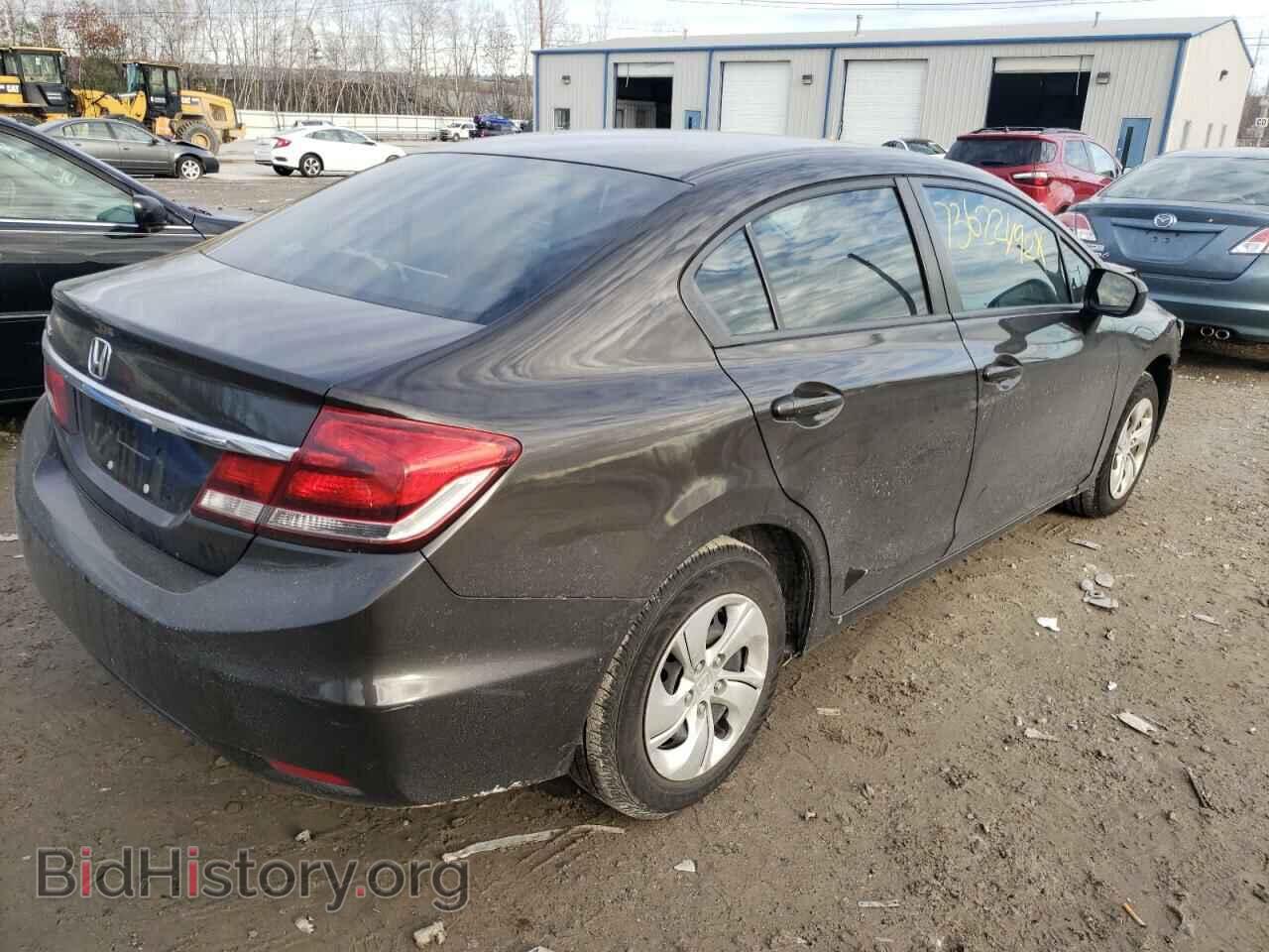 2014 HONDA CIVIC - VIN: 2HGFB2F55EH544906 - Фото 3