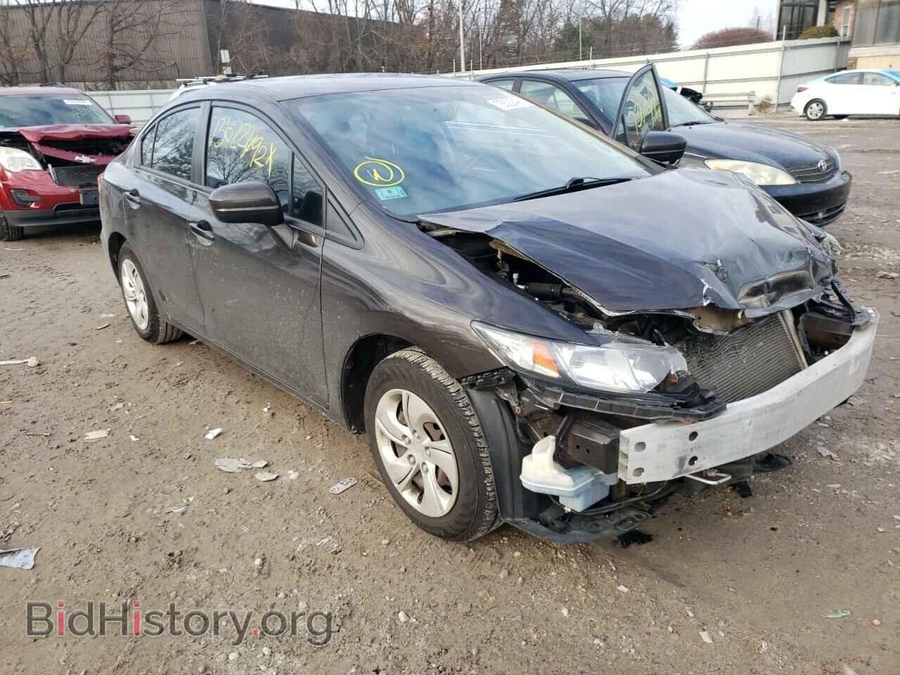 2014 HONDA CIVIC - VIN: 2HGFB2F55EH544906 - Фото 4