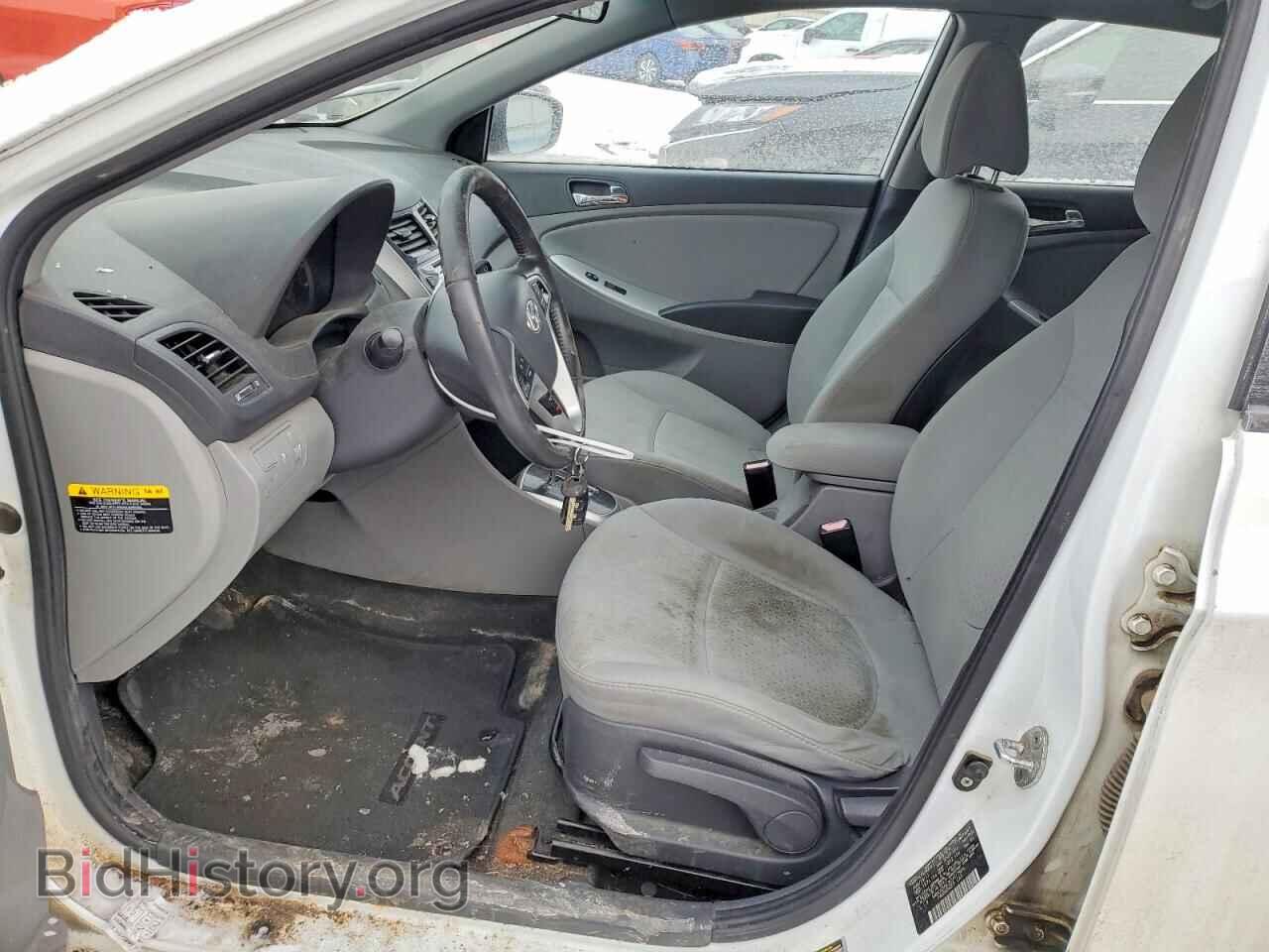 2012 HYUNDAI ACCENT - VIN: KMHCU5AE2CU017996 - Фото 7