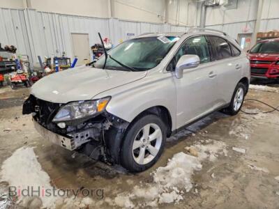 2010 Lexus RX350 350, серебристый — VIN 2T2BK1BA0AC012439, Copart