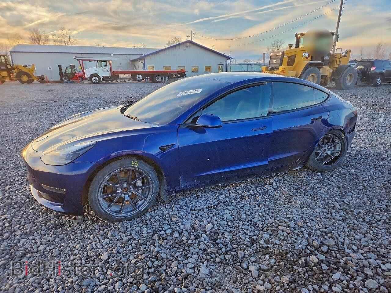 Photo 5YJ3E1EB2NF113584 - TESLA MODEL 3 2022