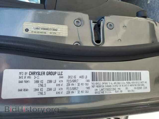 2011 JEEP COMPASS - VIN: 1J4NT1FB6BD213942 - Фото 13
