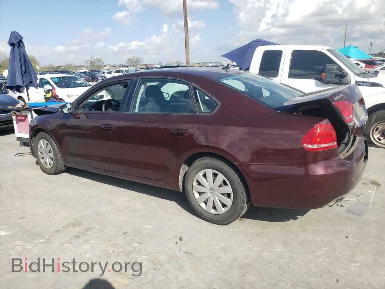 2012 VOLKSWAGEN PASSAT - VIN: 1VWAP7A39CC070467 - Фото 2