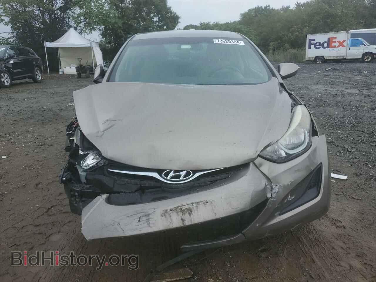 2014 HYUNDAI ELANTRA - VIN: 5NPDH4AE1EH512050 - Фото 5