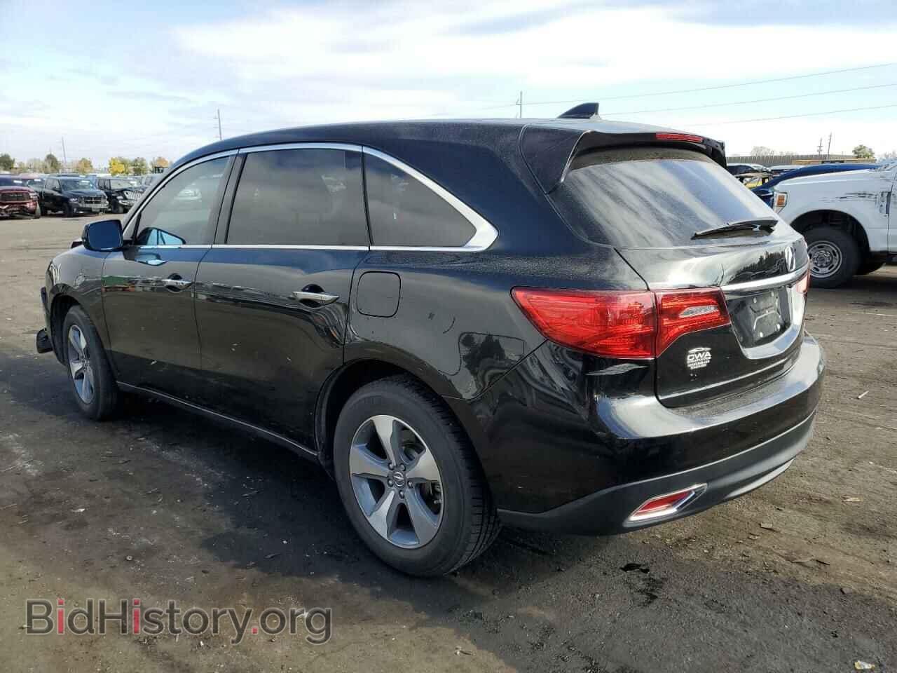 2016 ACURA MDX - VIN: 5FRYD4H29GB060650 - Фото 2