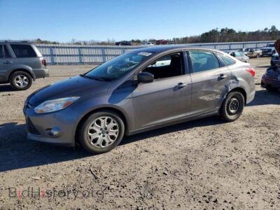 2012 Ford FOCUS SE, gray — VIN 1FAHP3F29CL211666, Copart