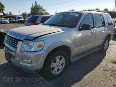 2007 Ford EXPLORER Explorer X, серебристый — VIN 1FMEU73E17UB73051, Copart