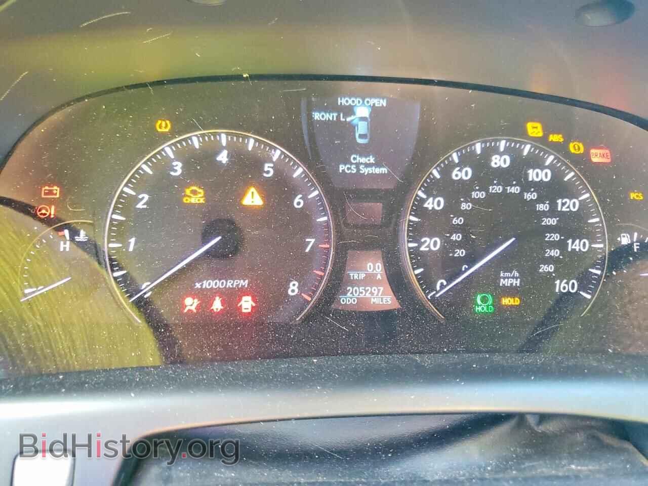2007 LEXUS LS - VIN: JTHGL46F475006842 - Фото 9