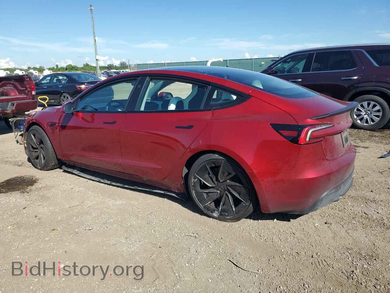 2024 TESLA MODEL 3 - VIN: 5YJ3E1ET5RF769597 - Фото 2