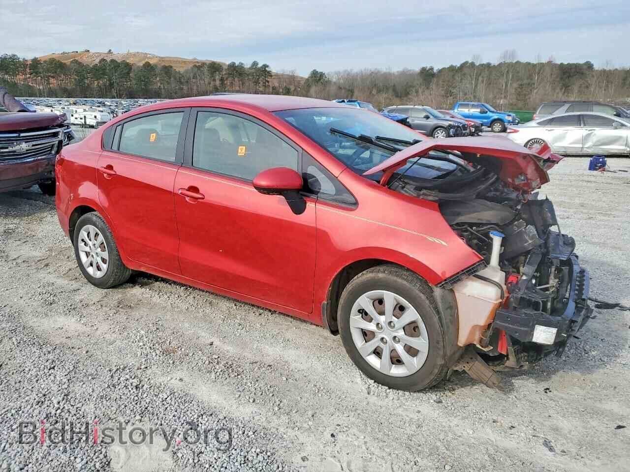 2014 KIA RIO - VIN: KNADM4A30E6350848 - Фото 4