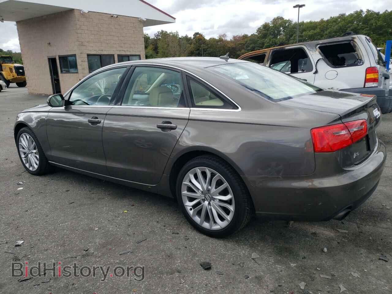 2014 AUDI A6 - VIN: WAUFGAFC7EN074777 - Фото 2