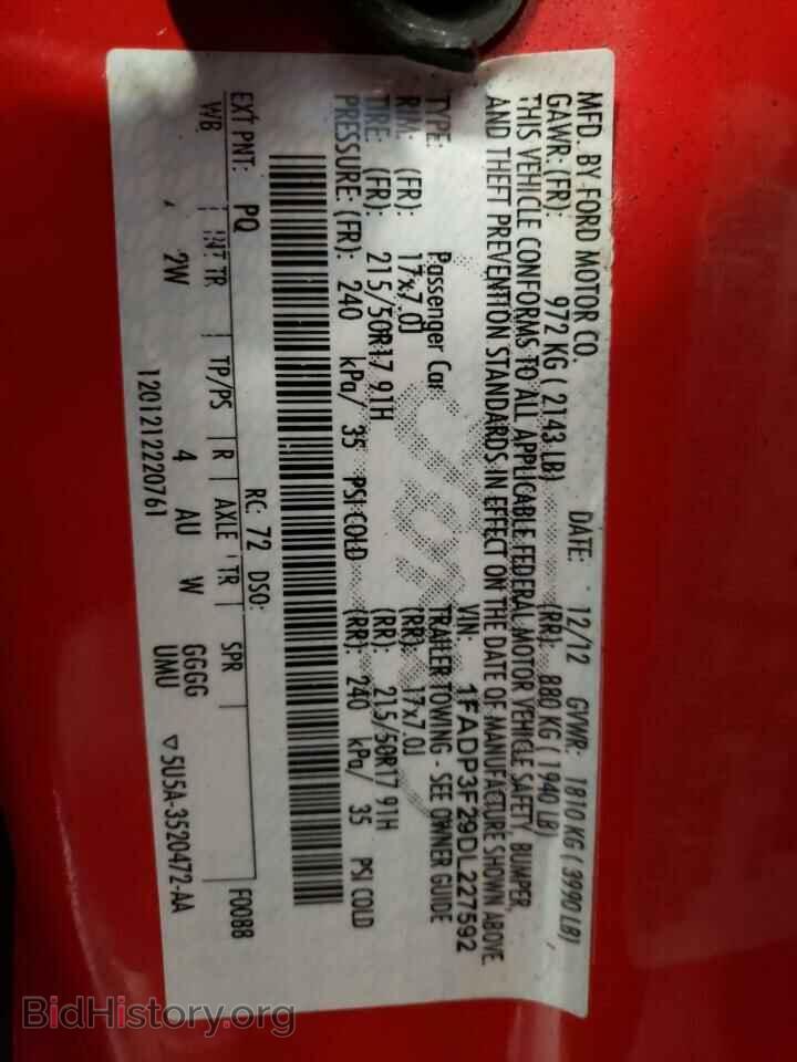 2013 FORD FOCUS - VIN: 1FADP3F29DL227592 - Photo 12
