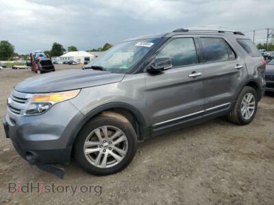 2012 Ford EXPLORER XLT, gray — VIN 1FMHK8D87CGA03321, Copart