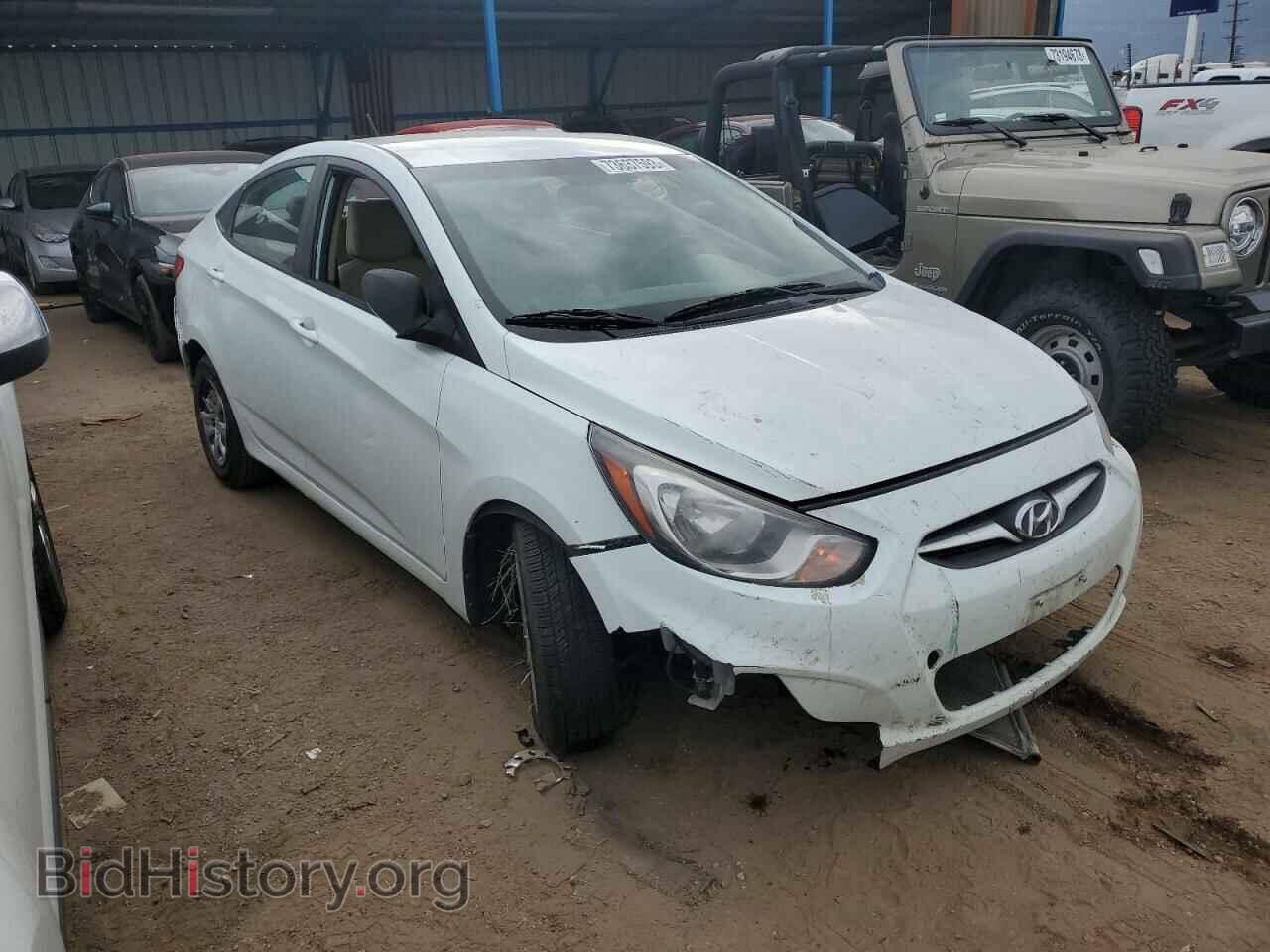 2013 HYUNDAI ACCENT - VIN: KMHCT4AE7DU536931 - Фото 4