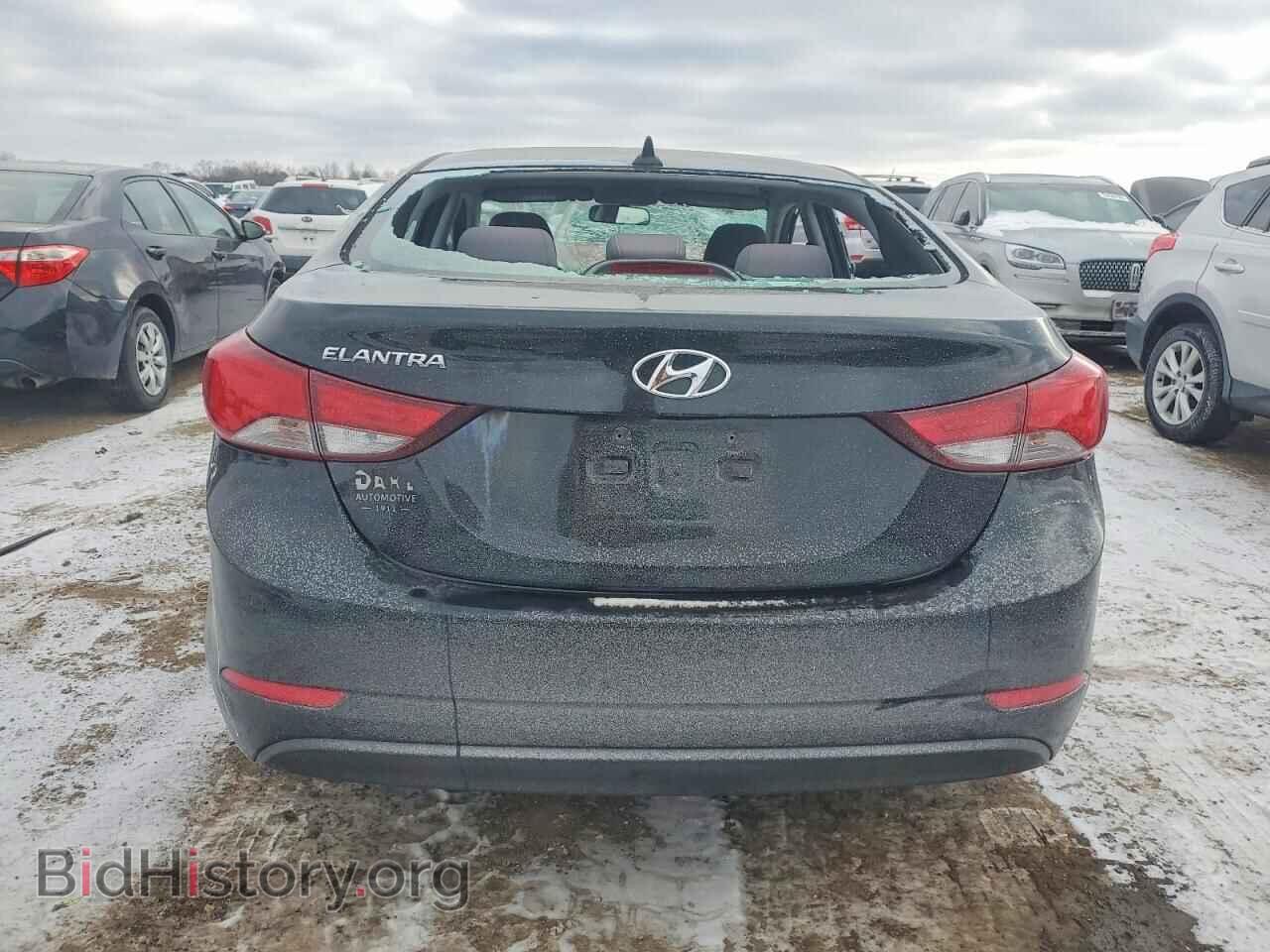 2014 HYUNDAI ELANTRA - VIN: KMHDH4AE9EU210409 - Фото 6