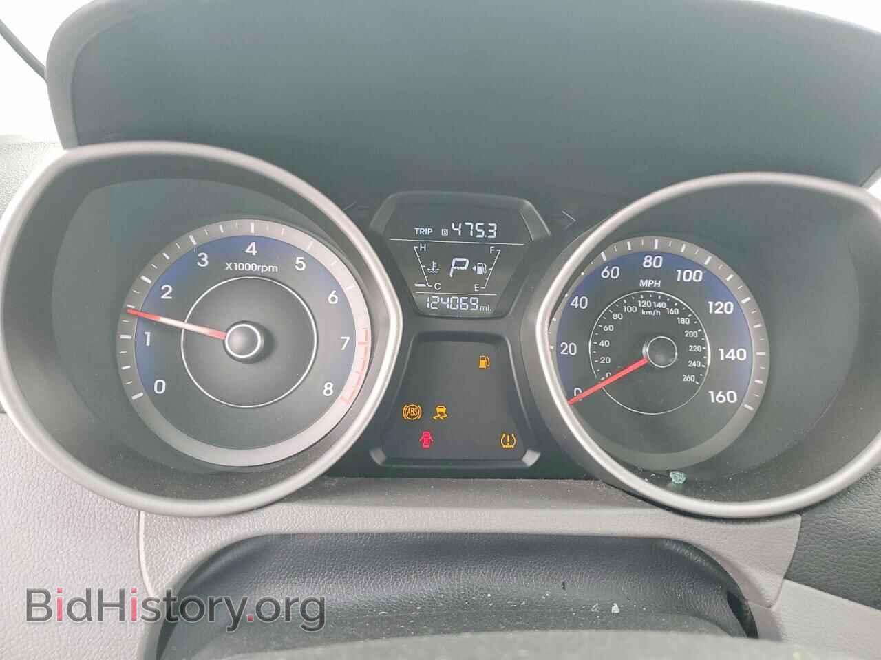 2014 HYUNDAI ELANTRA - VIN: KMHDH4AE9EU210409 - Фото 9