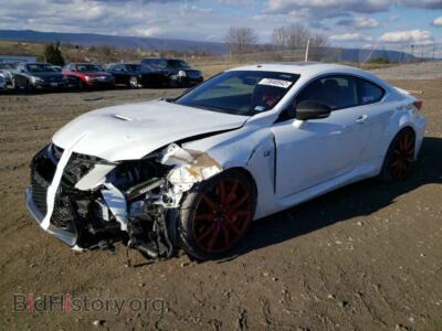 2017 Lexus RC RC-F, белый — VIN JTHHP5BC2H5005815, Copart