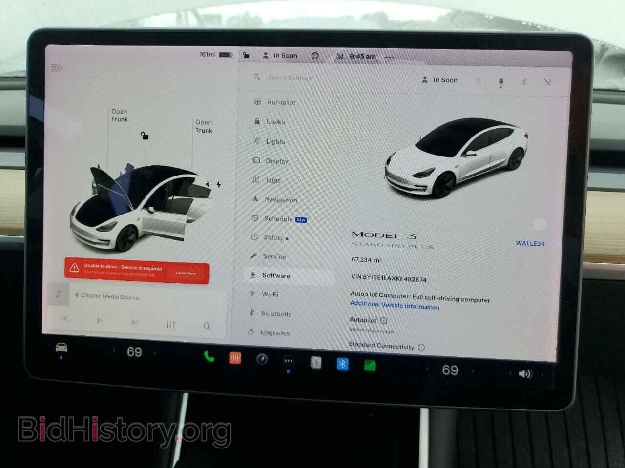 2019 TESLA MODEL 3 - VIN: 5YJ3E1EAXKF482874 - Photo 9