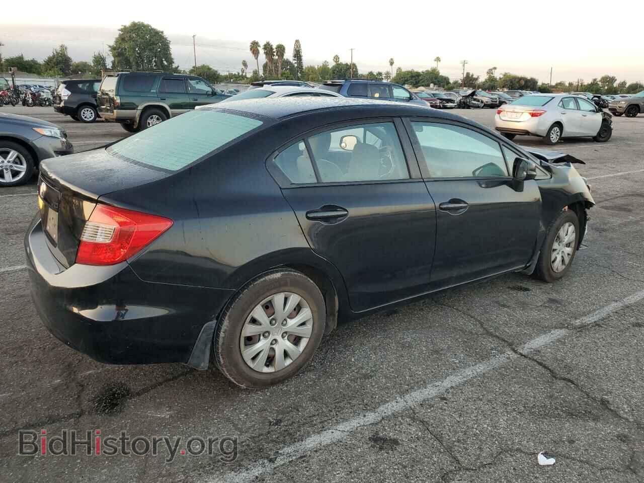 2012 HONDA CIVIC - VIN: 19XFB2F5XCE311076 - Фото 3