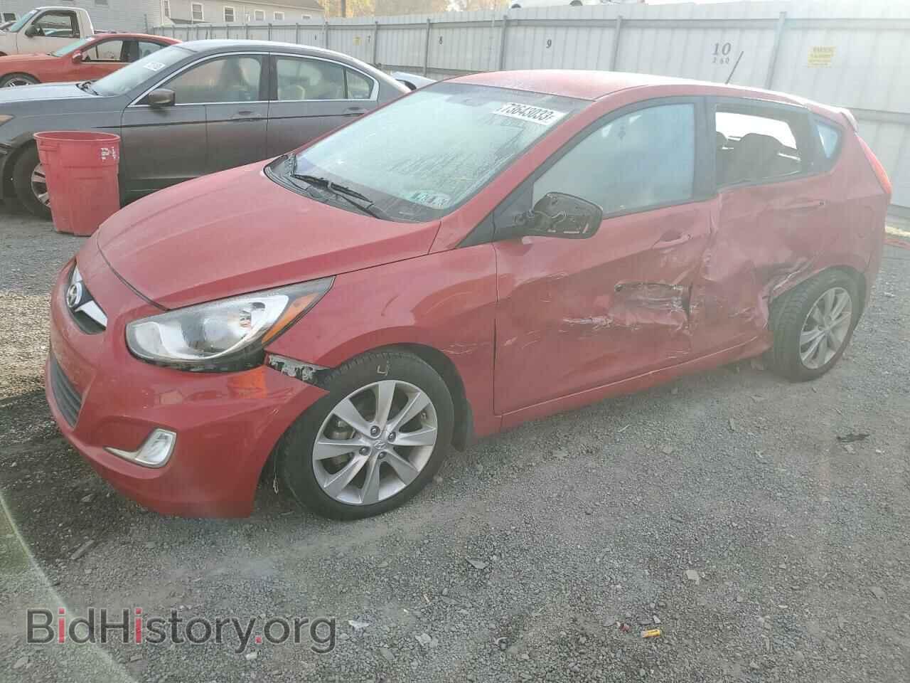 Photo KMHCU5AE6CU011540 - HYUNDAI ACCENT 2012