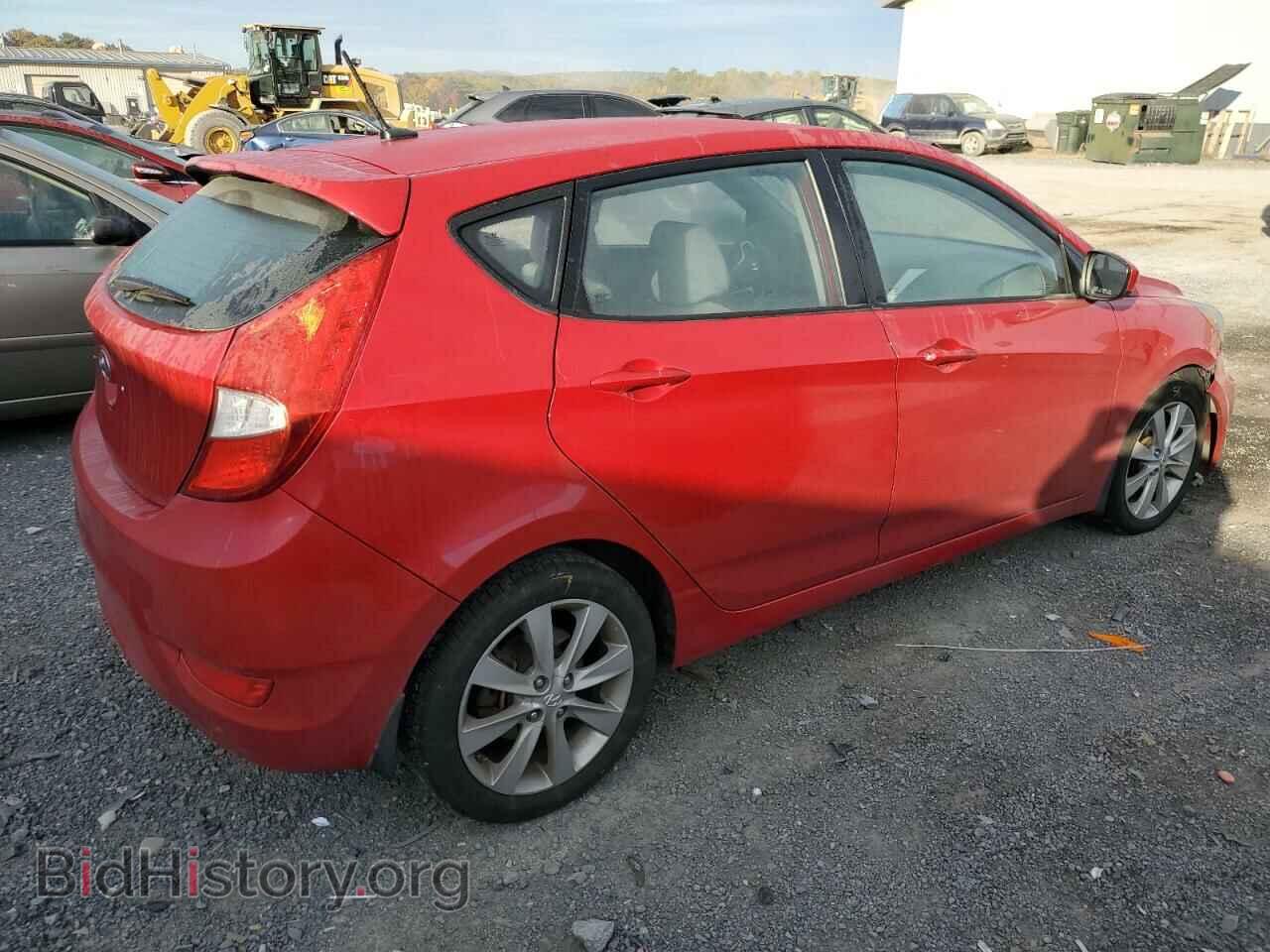 2012 HYUNDAI ACCENT - VIN: KMHCU5AE6CU011540 - Фото 3