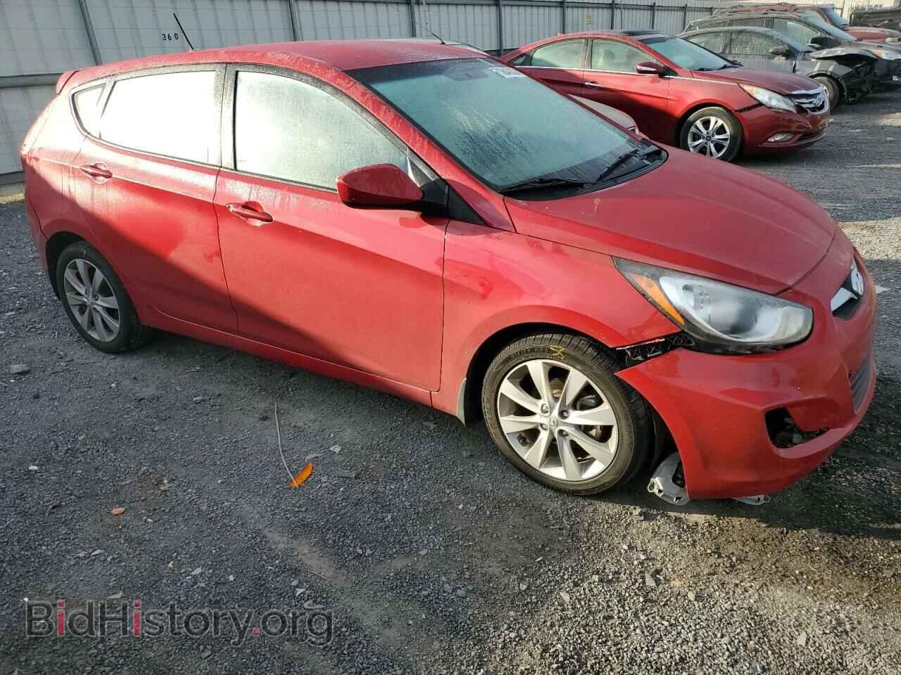 2012 HYUNDAI ACCENT - VIN: KMHCU5AE6CU011540 - Фото 4