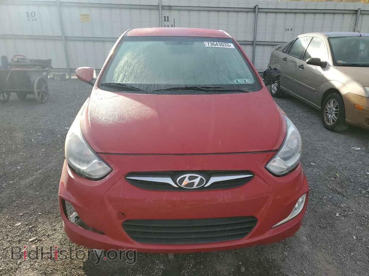 2012 HYUNDAI ACCENT - VIN: KMHCU5AE6CU011540 - Фото 5