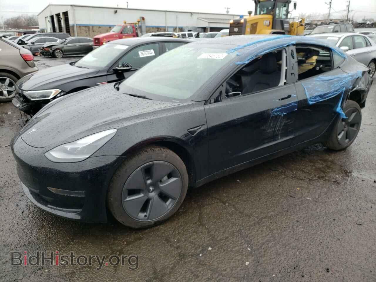Photo 5YJ3E1EA3MF099667 - TESLA MODEL 3 2021