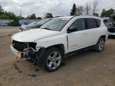 2012 Jeep COMPASS Limited, белый — VIN 1C4NJDCBXCD583780, Copart