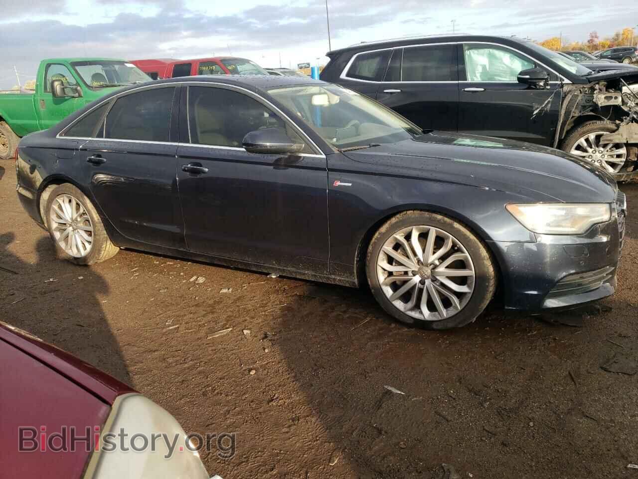 2013 AUDI A6 - VIN: WAUGGAFC7DN035254 - Фото 4
