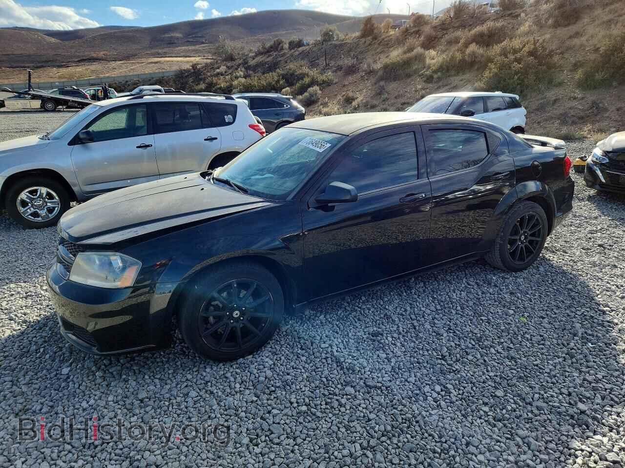 2013 Dodge AVENGER SE (VIN 1C3CDZAG3DN769588) — photo 1 of 13, Copart, damage: side