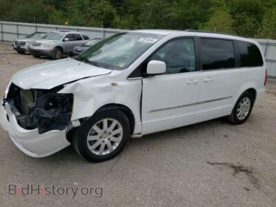 2014 Chrysler MINIVAN Touring, белый — VIN 2C4RC1BG9ER184608, Copart